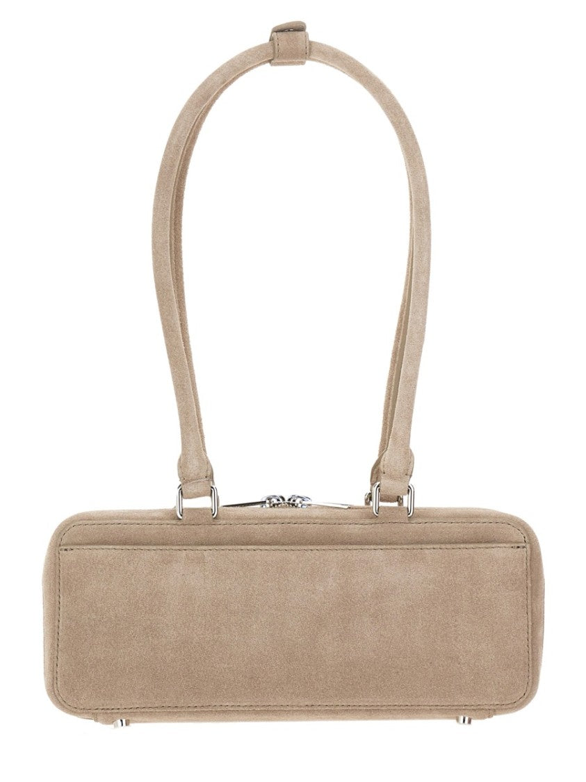 Self-Portrait Baguette Shoulder Bag With Charming Embellishments