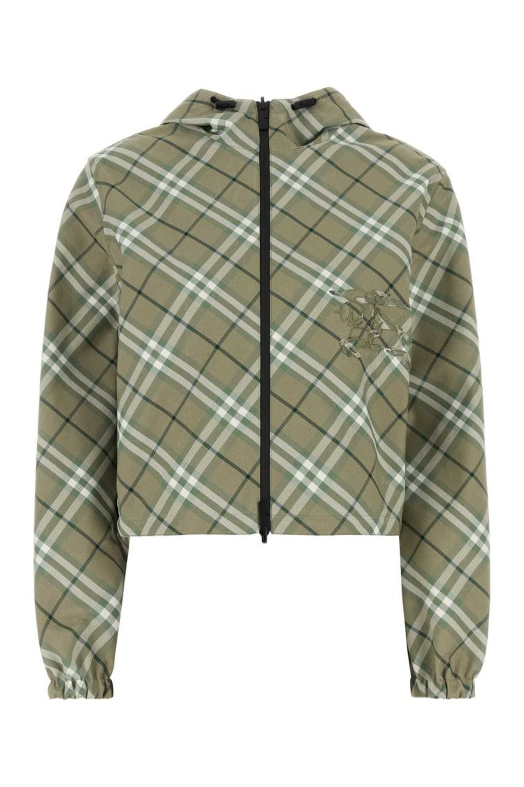 Burberry Embroidered Polyester Reversible Jacket