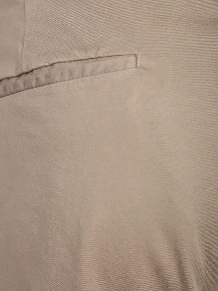 Pt Torino Straight-Cut Stretch Gabardine Trousers