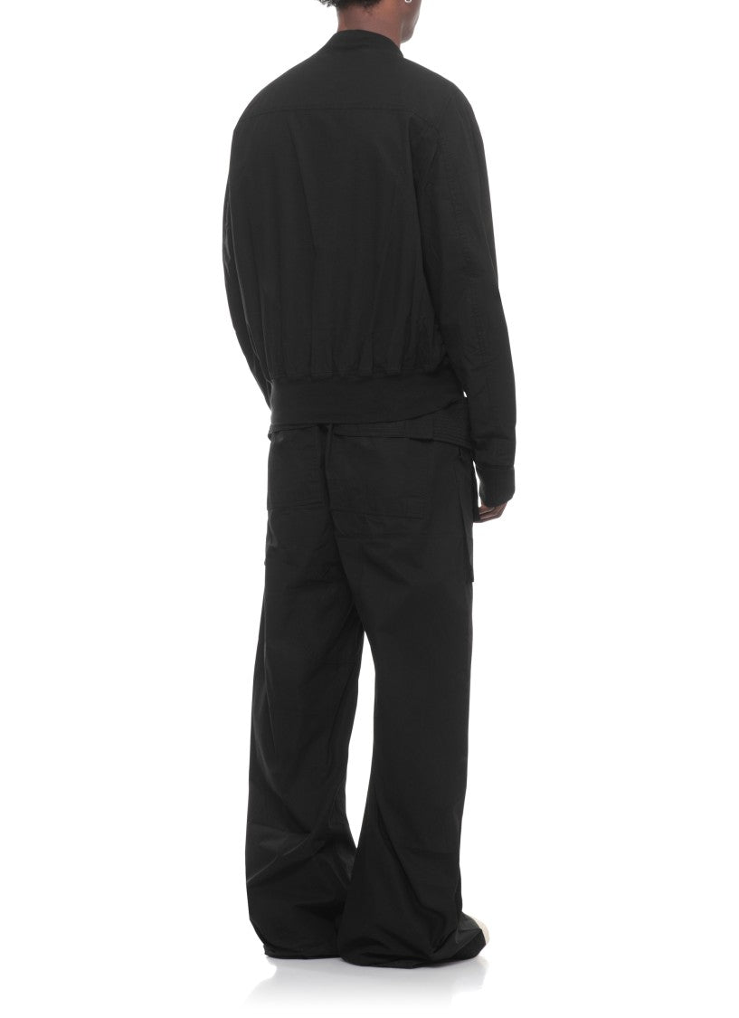 Drkshdw By Rick Owens Black Bauhaus Light Cotton Jacket