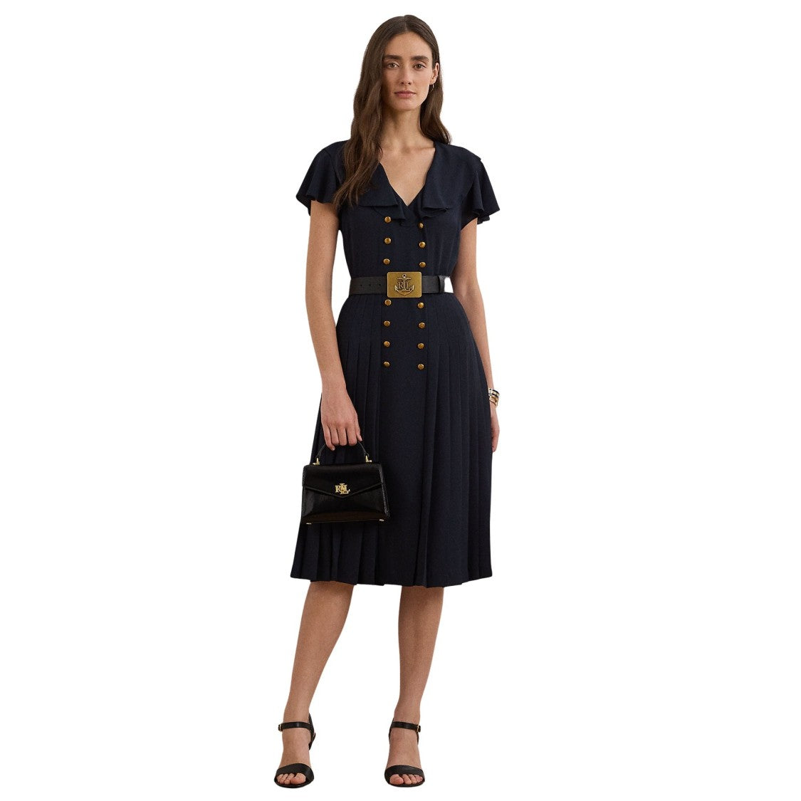 Lauren Ralph Lauren Farrah Sm Satchel Small