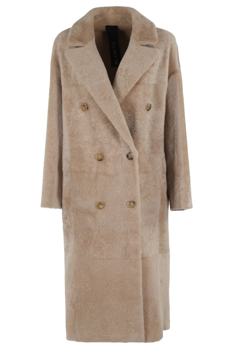 Blancha Light Astrakhan Merino Coat