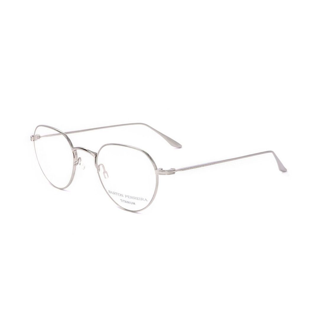 Barton Perreira Bp5194 481Yc Minimalist Thin Metal Frame Eyeglasses With Geometric Detail