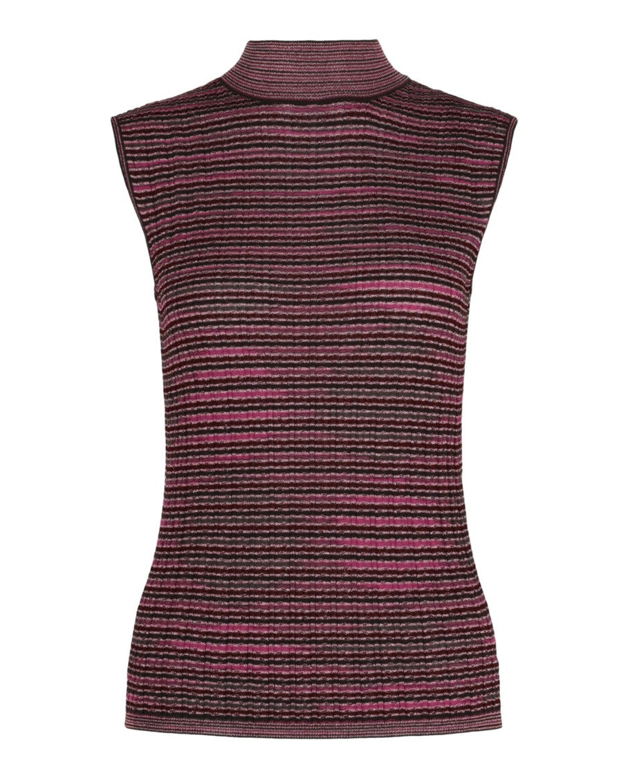 M Missoni Striped Print Top