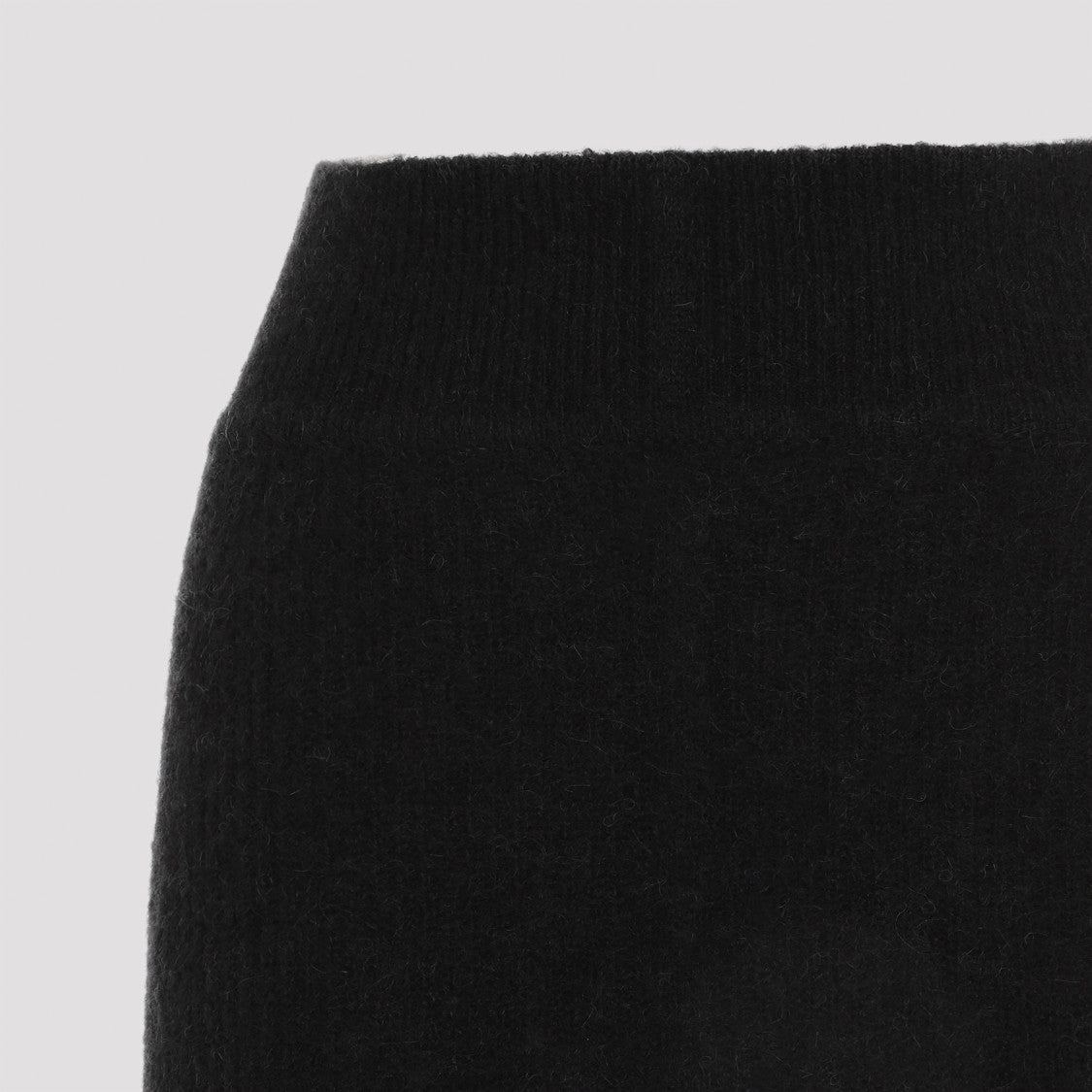 Rick Owens High Waist Skirt With Subtle Slit