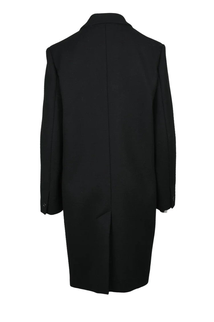 Mo5ch1no Jeans Wool Polyamide Coat - Black