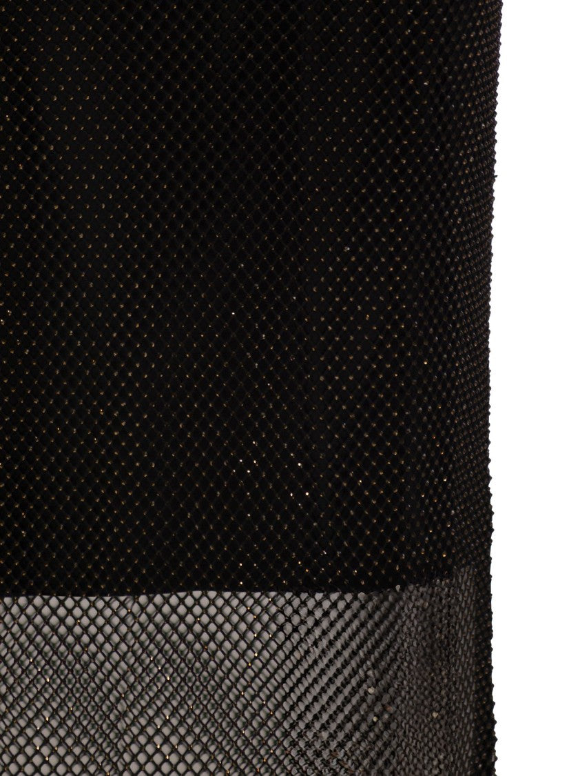 Sportmax Rete - Longuette With Rhinestones