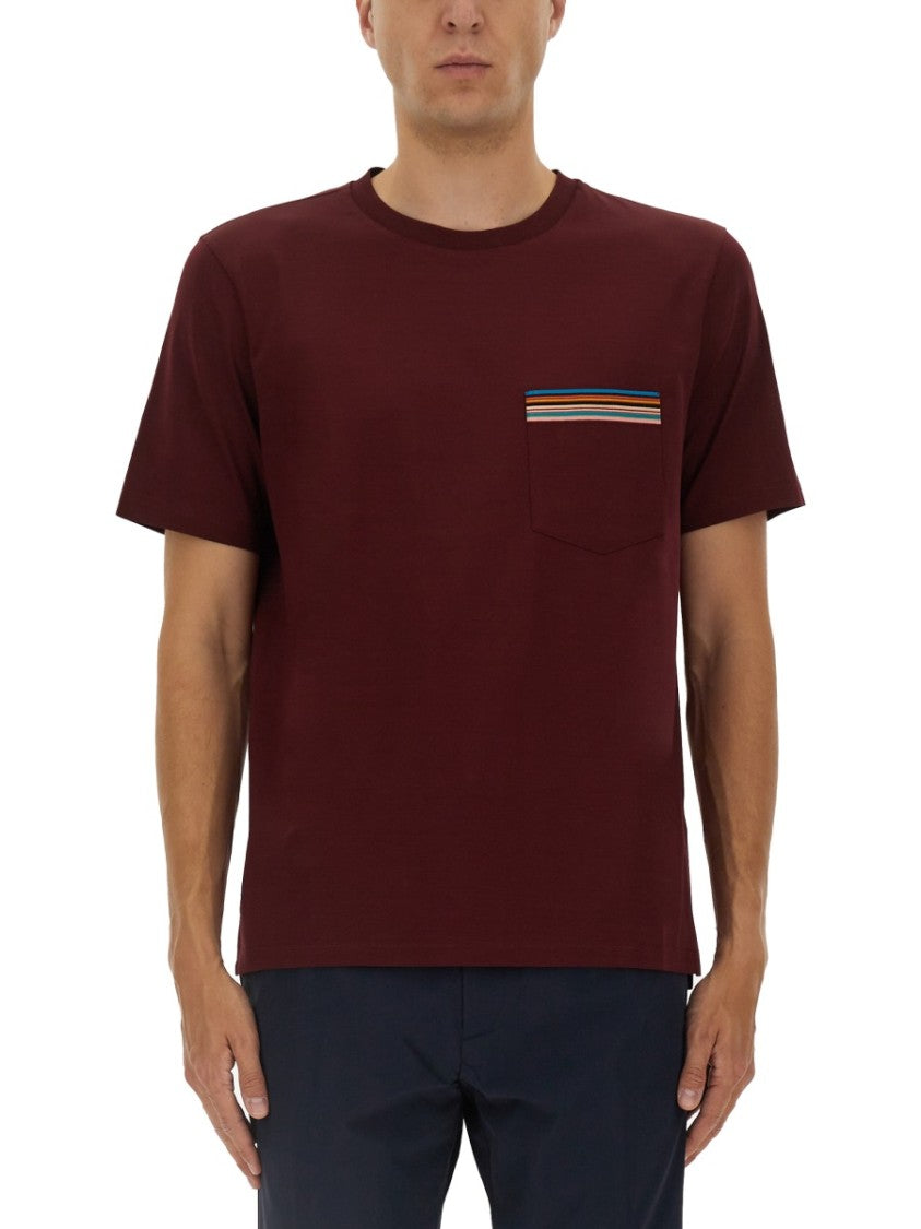 Paul Smith Striped Pocket T-Shirt