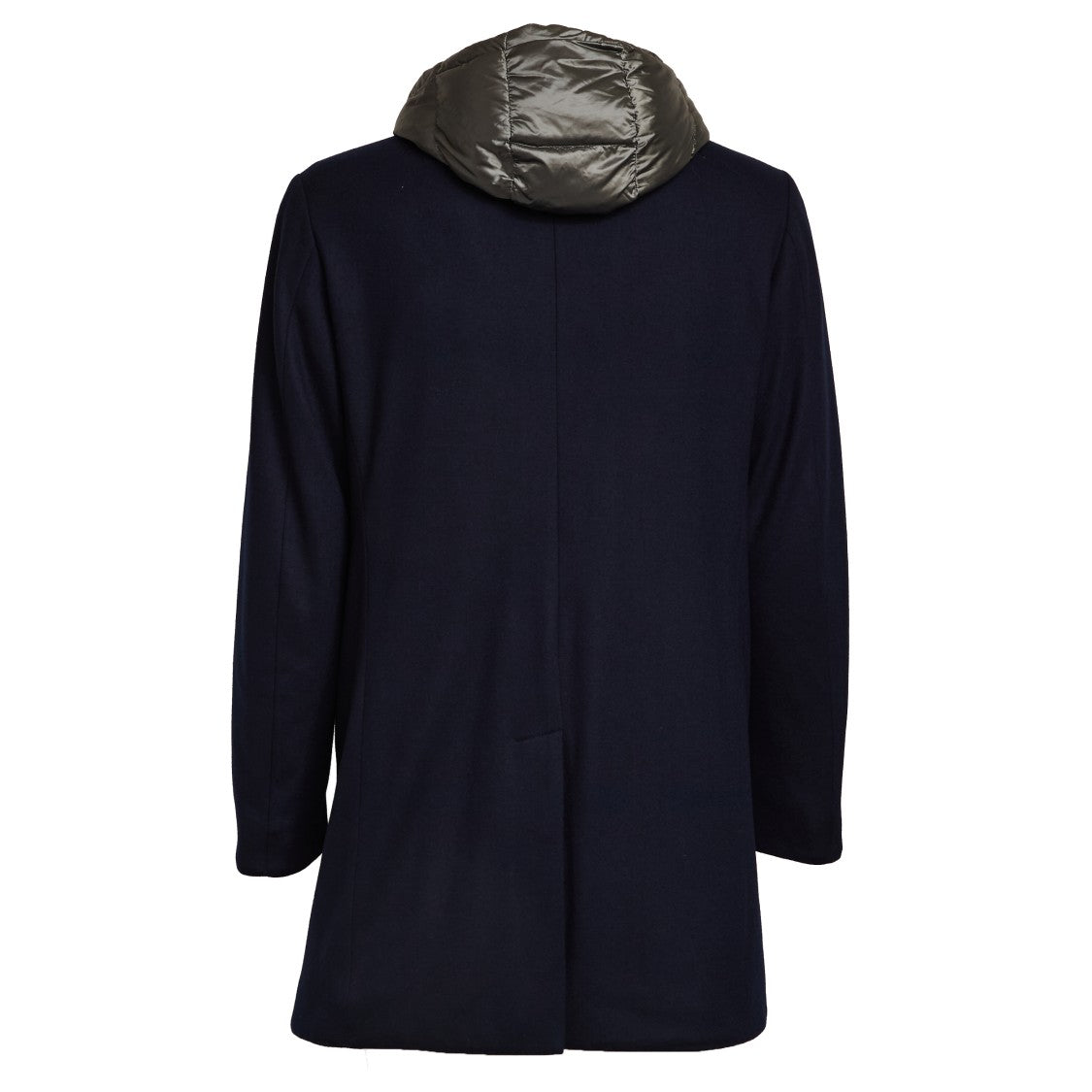 Montecore Padded Down Jacket With Quilted Design And High Collar