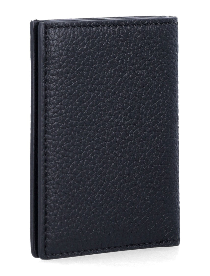 Tom Ford Grain Leather Folding Card Holder