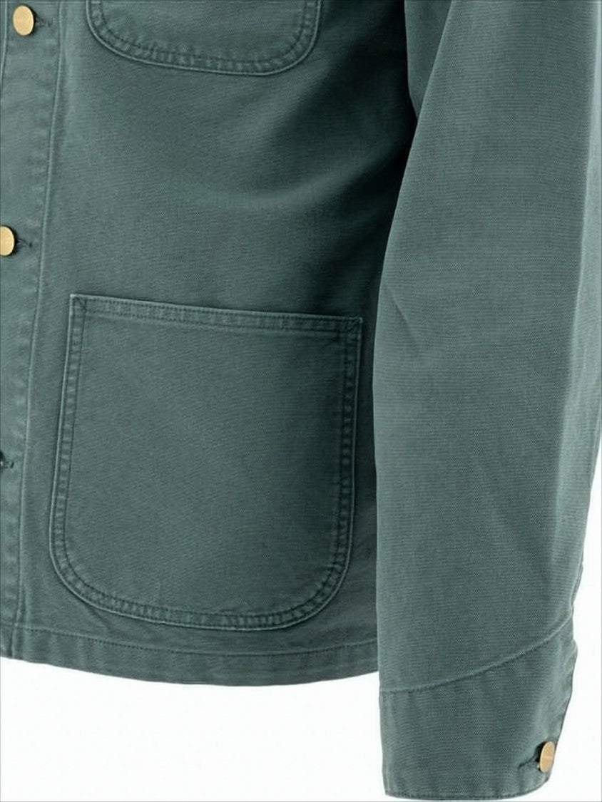 Carhartt Wip Muted Green Organic Cotton Jacket