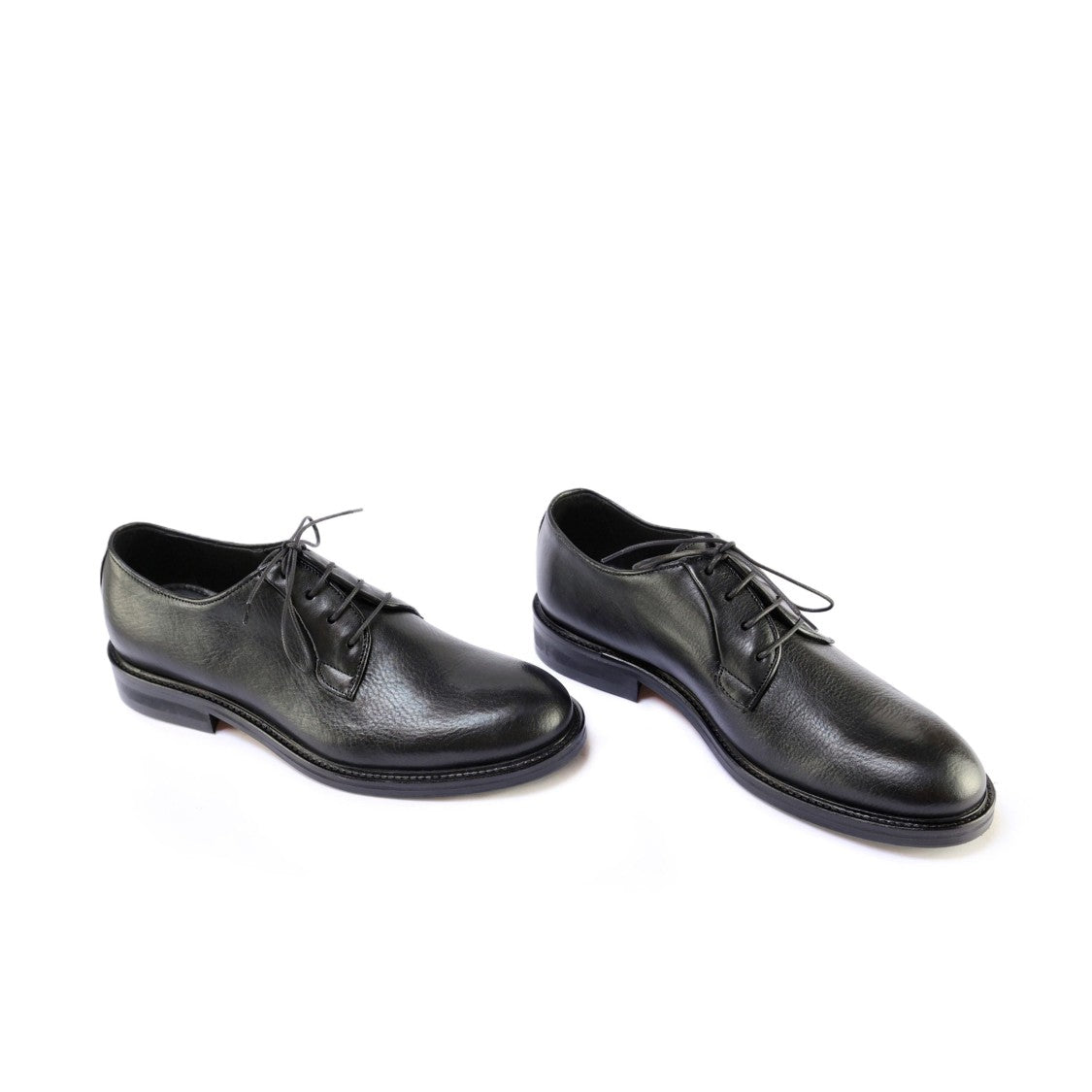 Ton Gout Derby Volpe Nero Lace-Up Shoes With Durable Sole