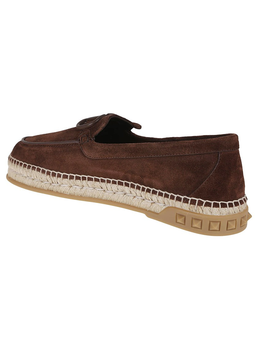 Valentino Brown Crust Espadrilles