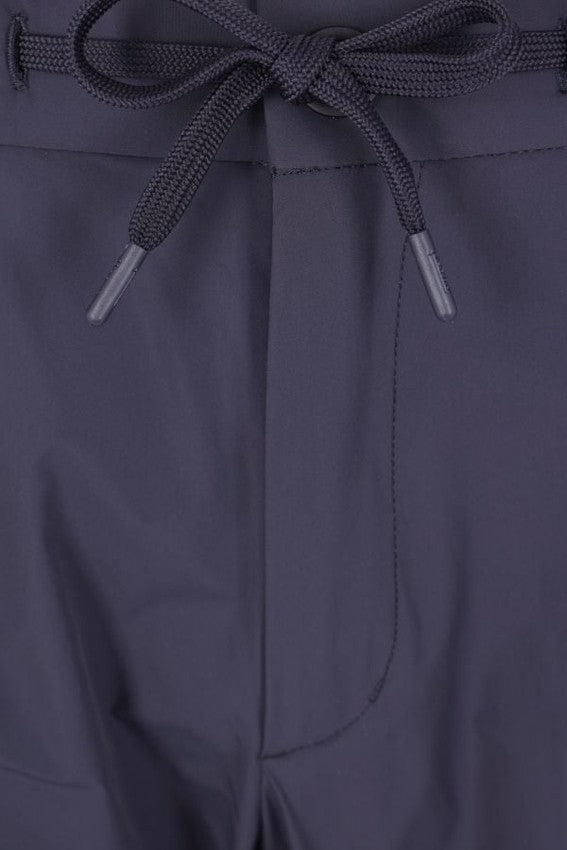 Herno Ultra-Lightweight Breathable Stretch Trousers With Classic Cut