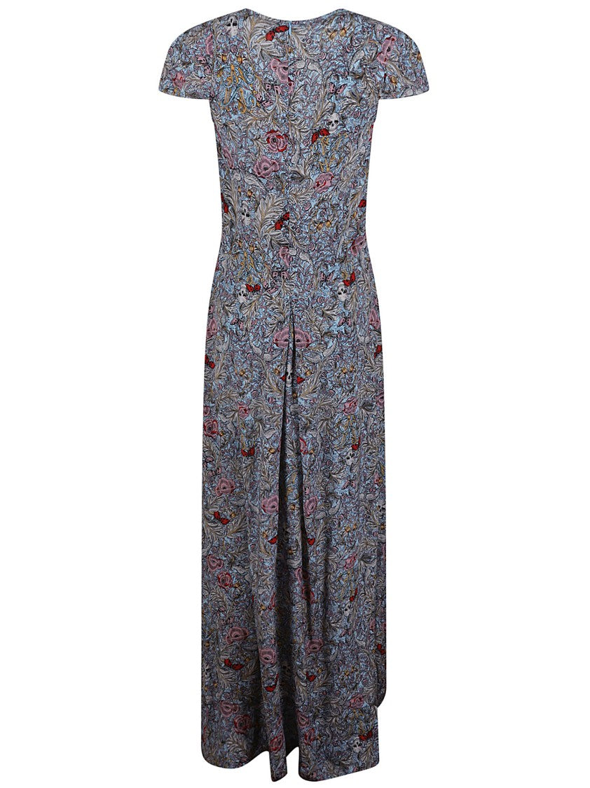 Zadig & Voltaire Maxi Dress With Deep V-Neckline
