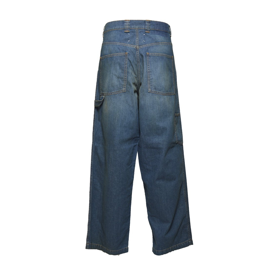 Maison Margiela Carpenter Jeans In Blue Denim