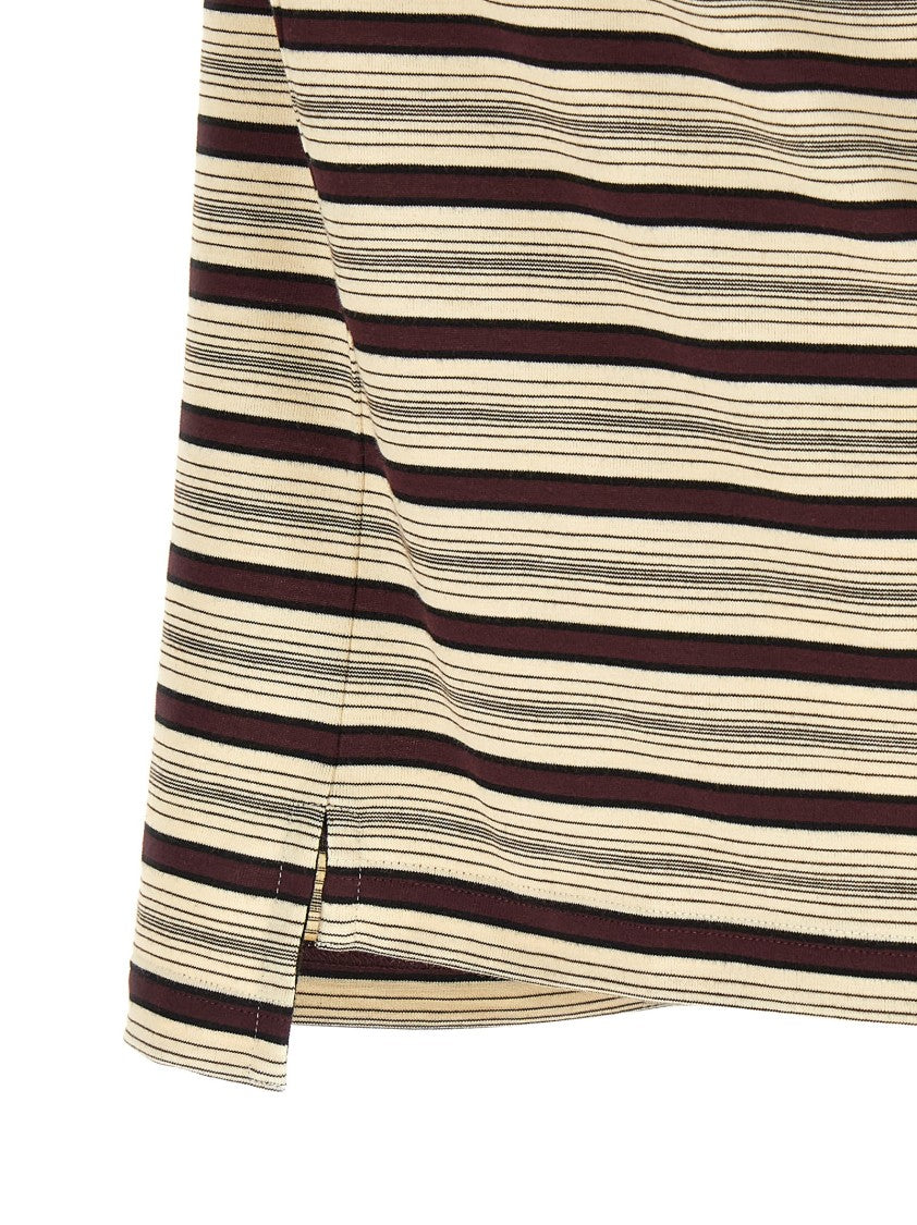 Prada Striped Polo Shirt
