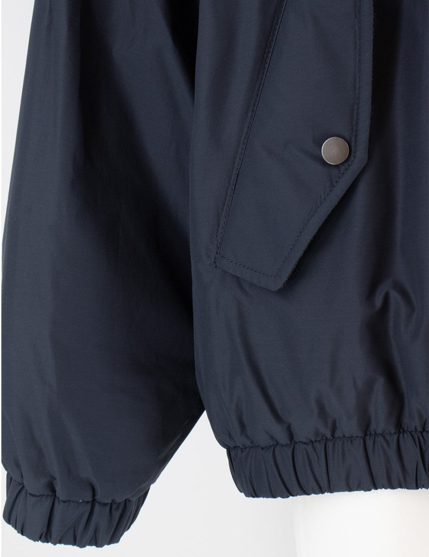 Brunello Cucinelli Water-Repellent Down Jacket With Removable Hood