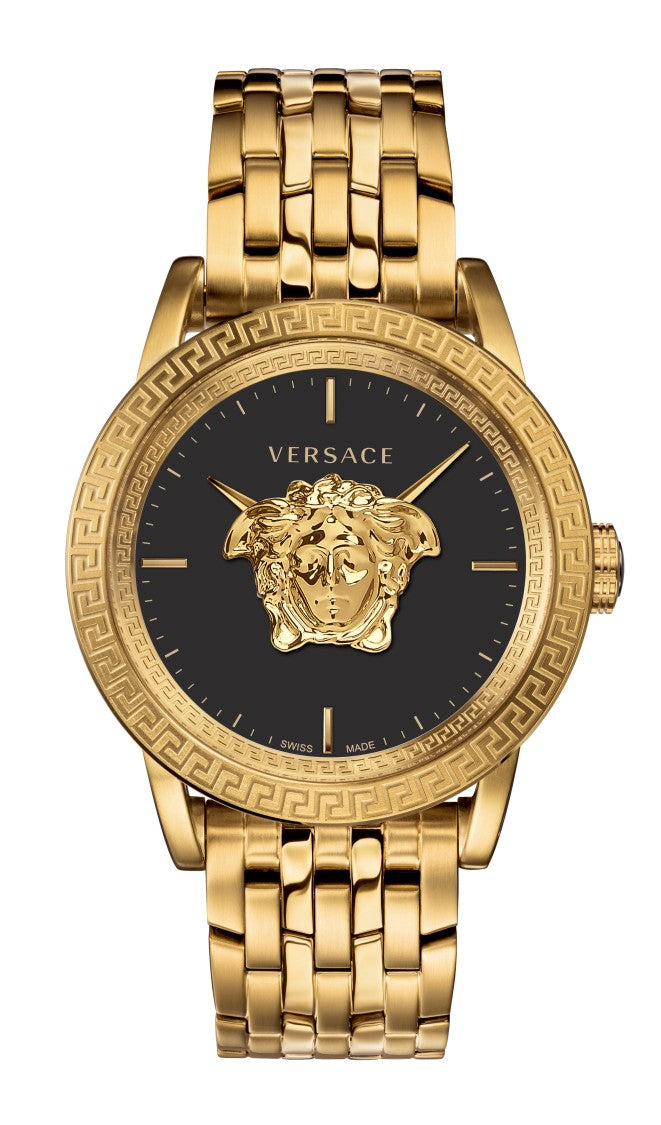 Versace Gold-Tone Stainless Steel Palazzo Empire Wristwatch