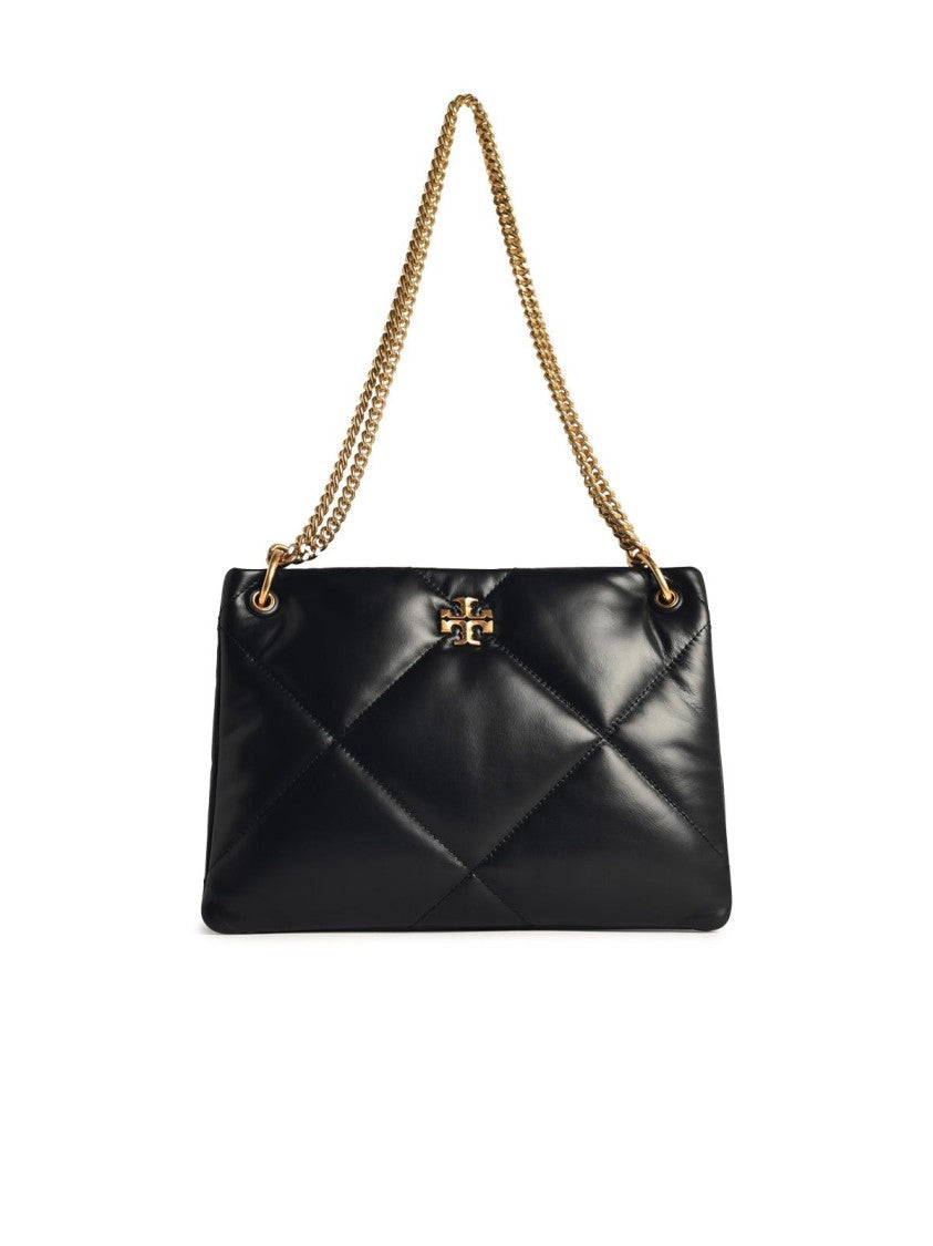 Tory Burch Kira' Black Leather Shopping Bag