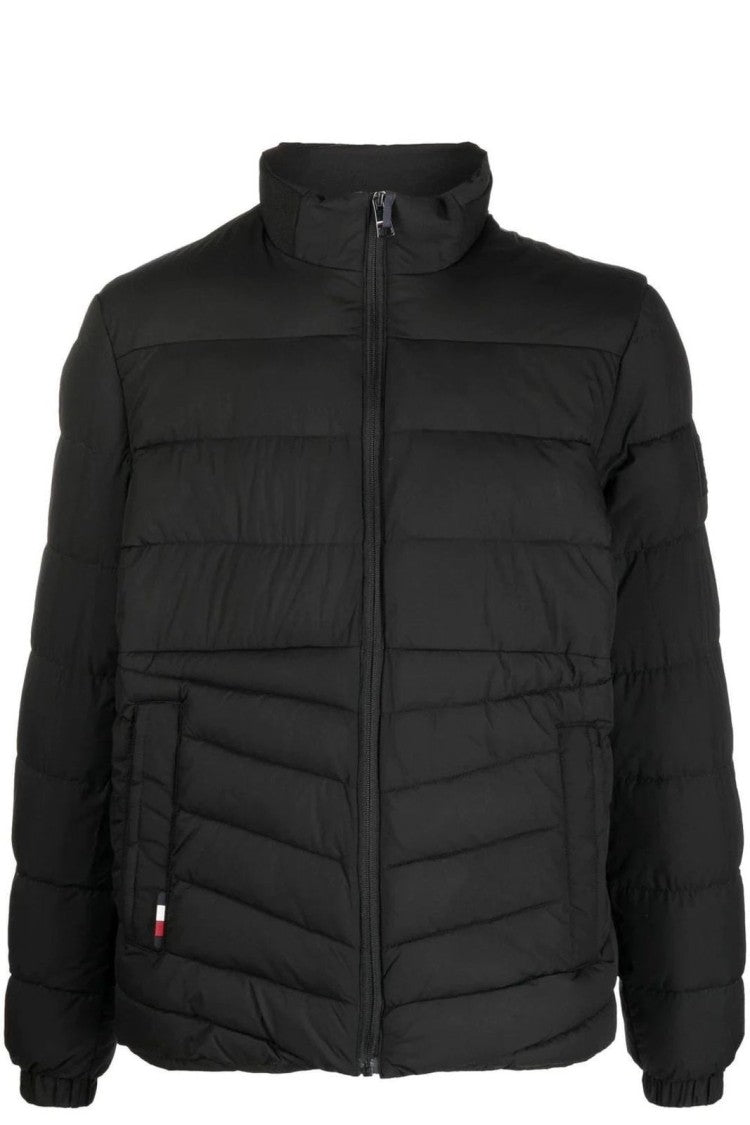 Tommy Hilfiger Branded Stand Collar Jacket