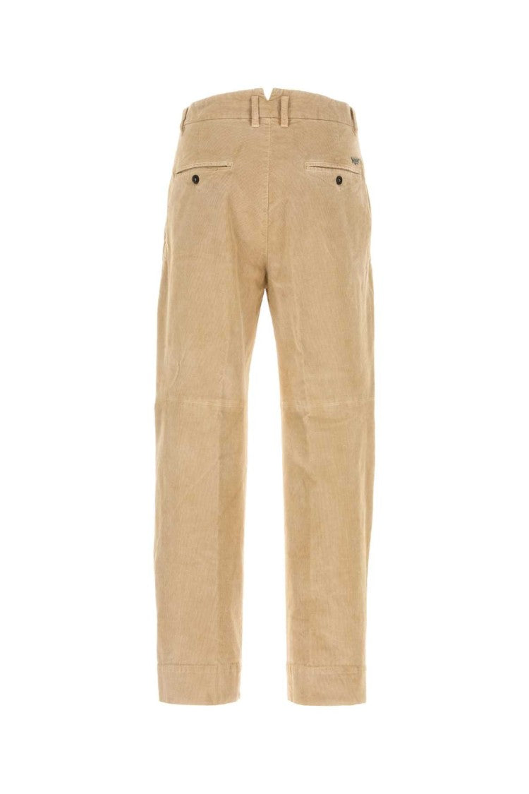 Dsquared2 Beige Stretch Corduroy Pant