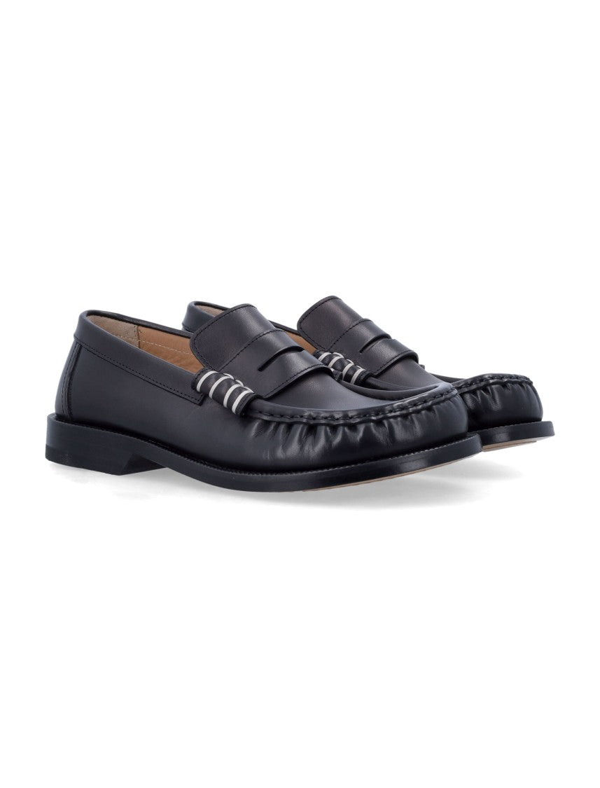 J. W. Anderson Black Loafer Moccasins