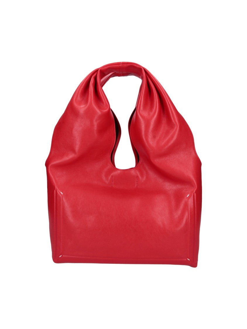 Maison Margiela Red Box Structured Leather Shoulder Bag