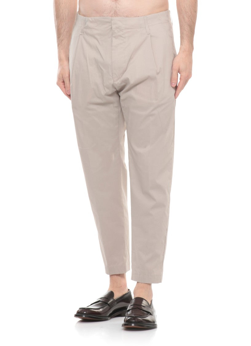 Dondup Beige Ben Cotton Chino Pants