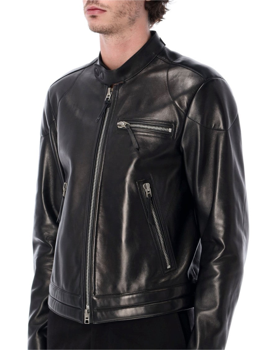 Tom Ford Fine Grain Nappa Biker Jacket