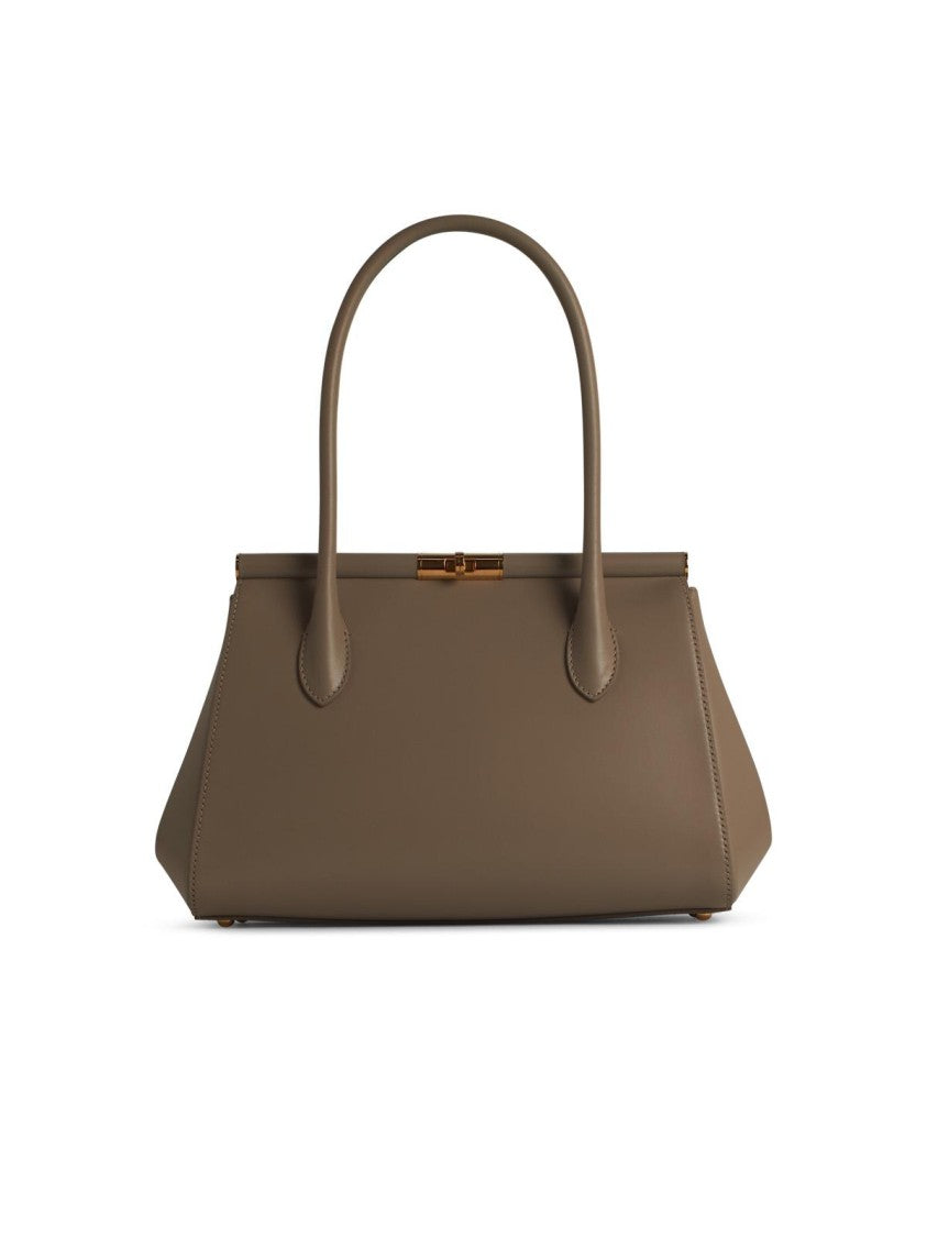 Dolce & Gabbana New Sicily Beige Leather Bag