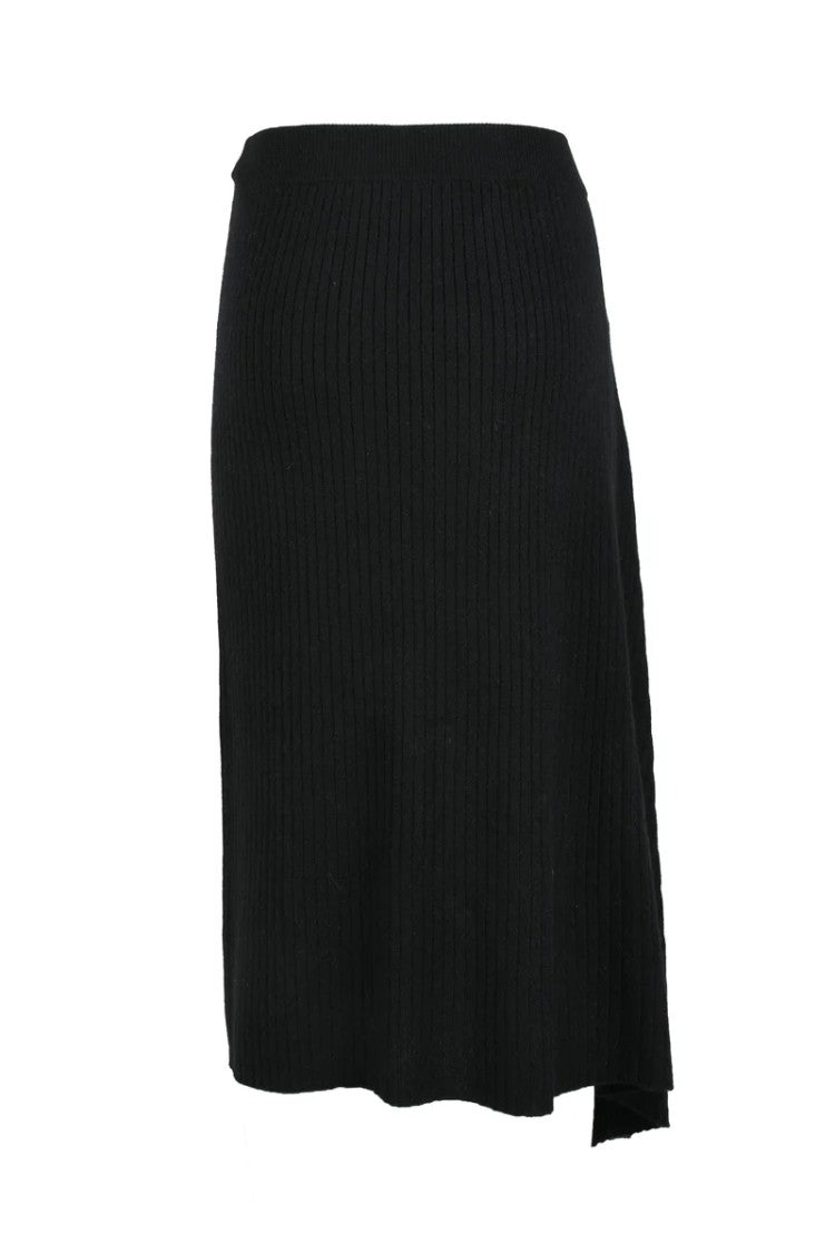 Max Mara Wool And Cashmere Skirt - Black