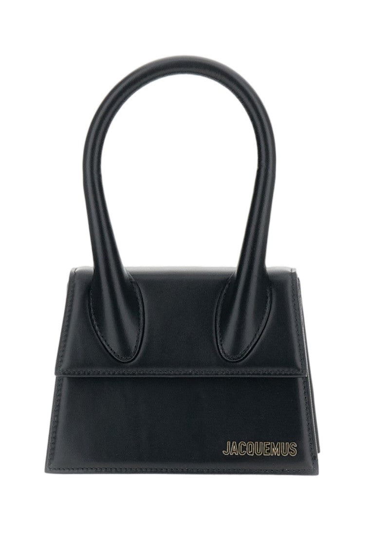 Jacquemus Black Le Chiquito Moyen Leather Shoulder Bag