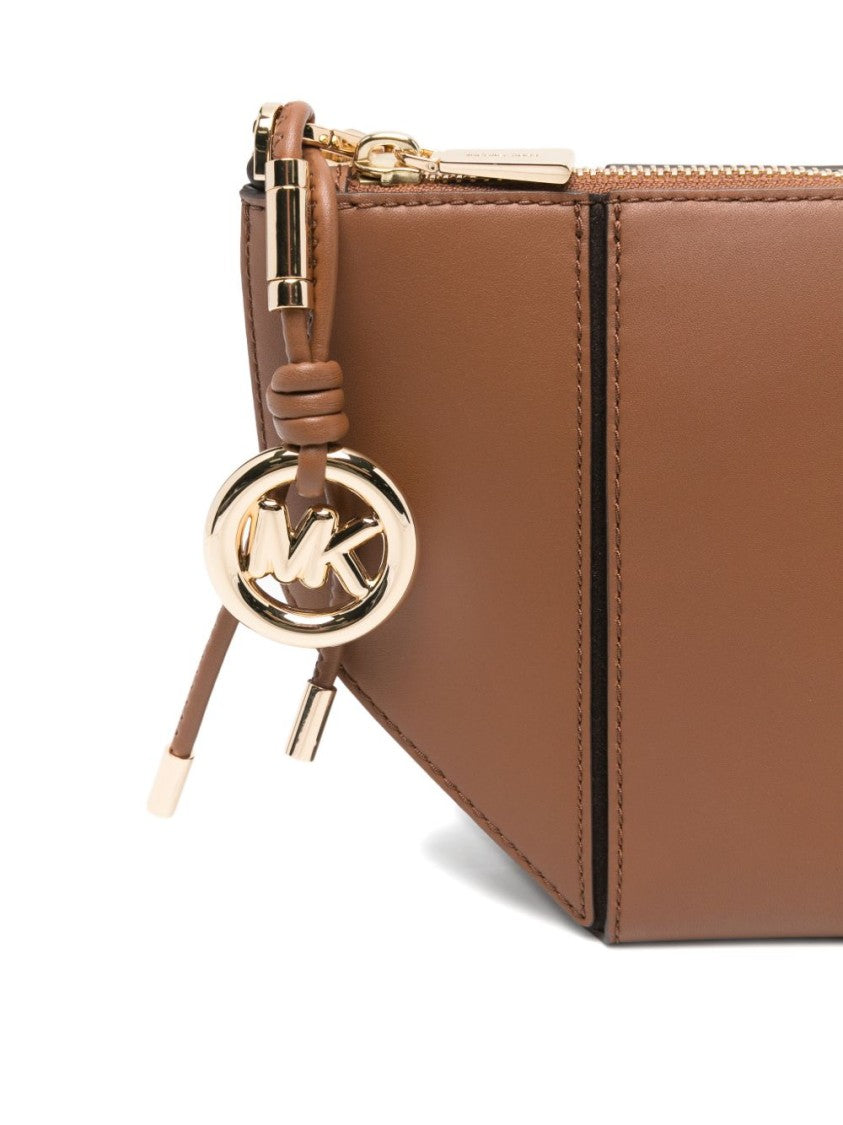 Michael Kors Structured Crossbody Bag In Smooth Calf Leather