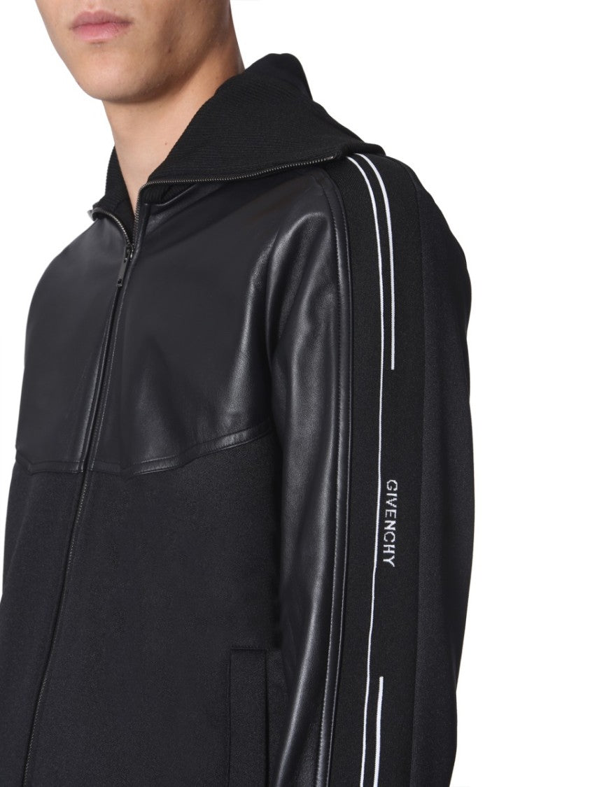 Givenchy Hooded Casual Jacket With Logo Detailing