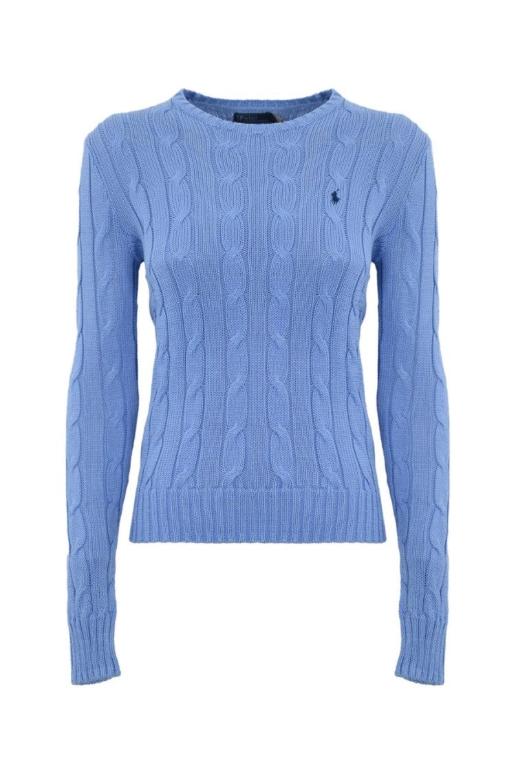 Polo Ralph Lauren Cable Knit Sweater With Round Neckline