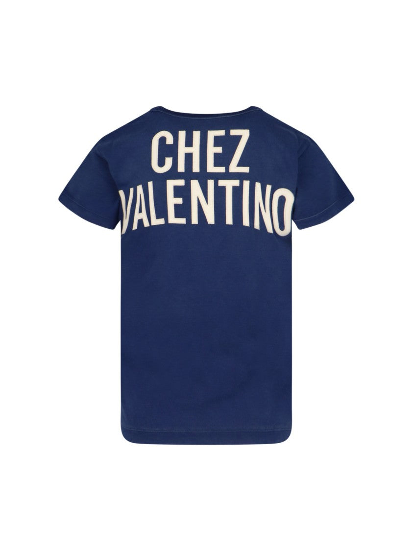 Valentino "Chez" T-Shirt – Navy
