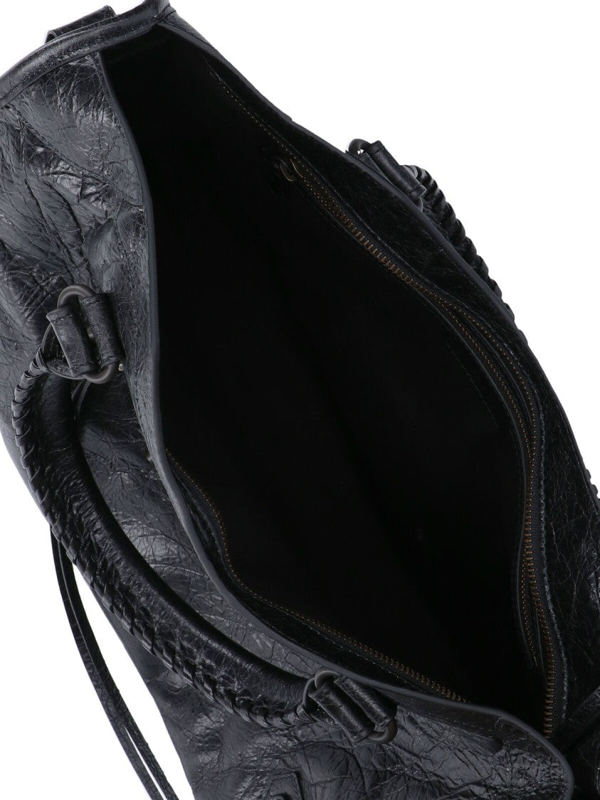 Balenciaga Structured Black Bag With Minimalist Design