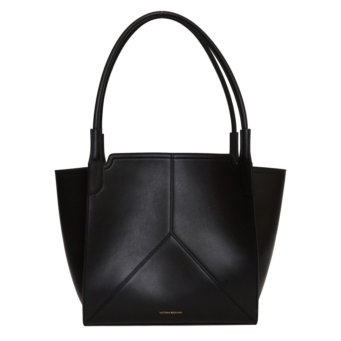 Victoria Beckham Tote Bag With V-Shaped Panel Detailing And Suede Lining