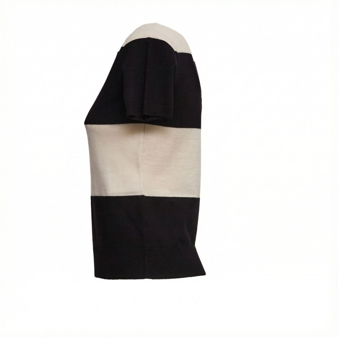 Max Mara Beige Crewneck Knit Top