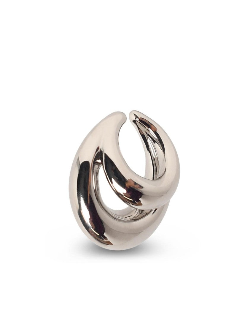 Panconesi Silver Copper Blow Up' Earcuff