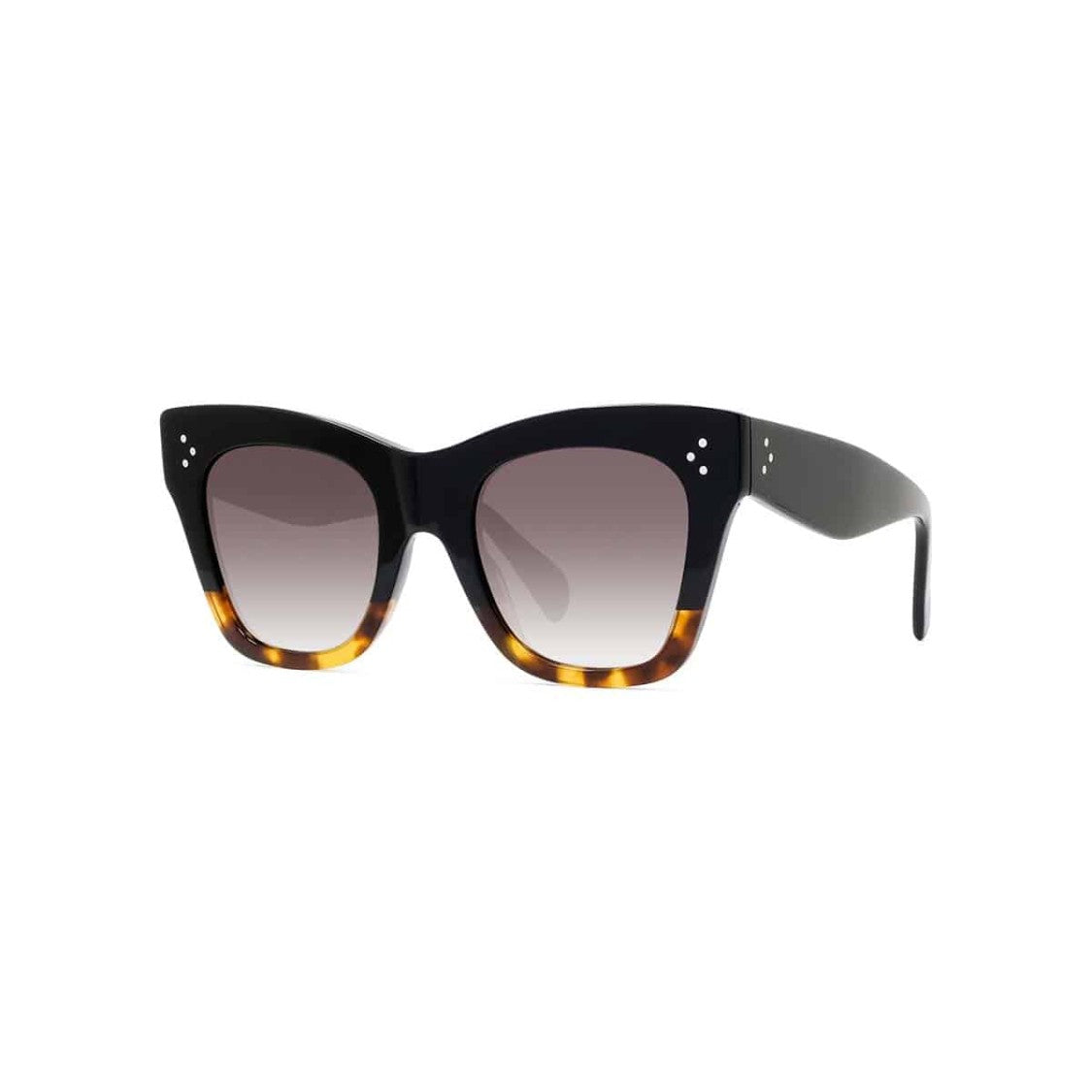 Celine Cl4004in Oversized Gradient Tortoiseshell Square Sunglasses