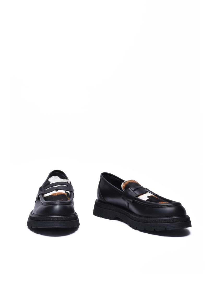 Maze Black Cavallino Loafer