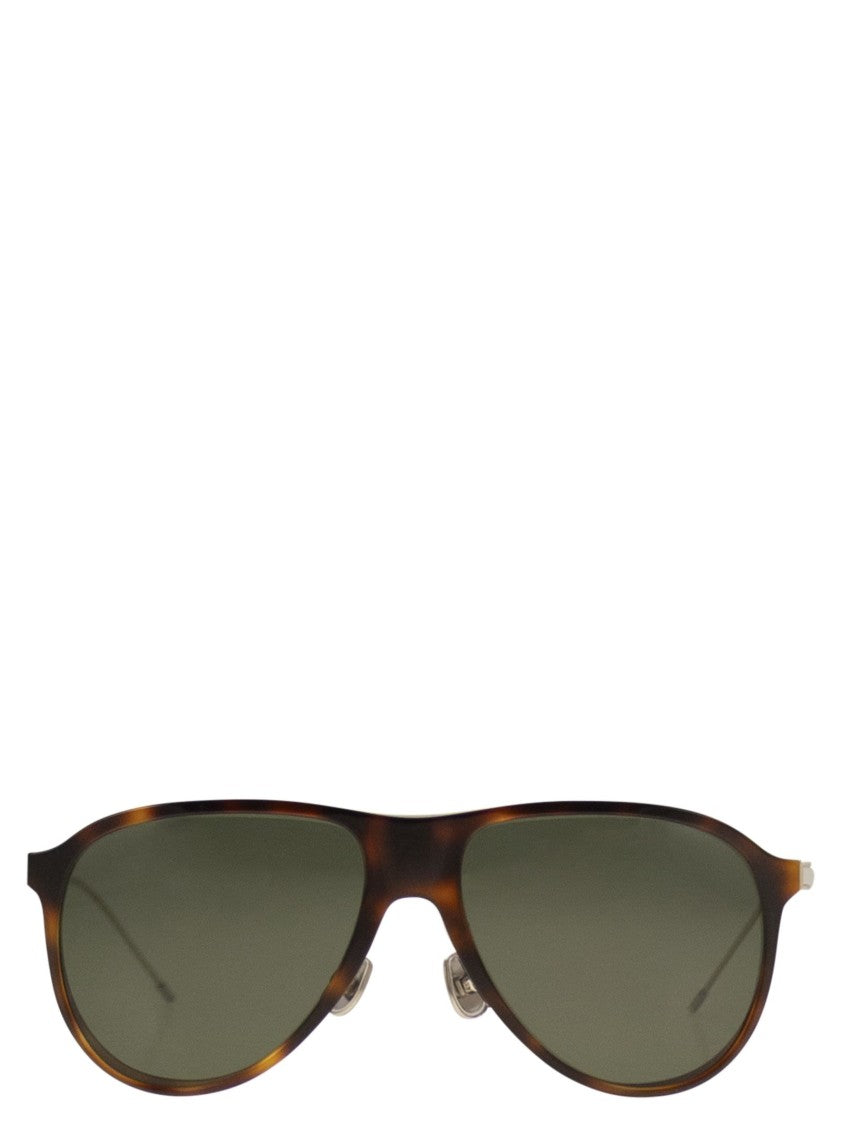 Brunello Cucinelli Sartorial Sunset Acetate And Titanium Sunglasses