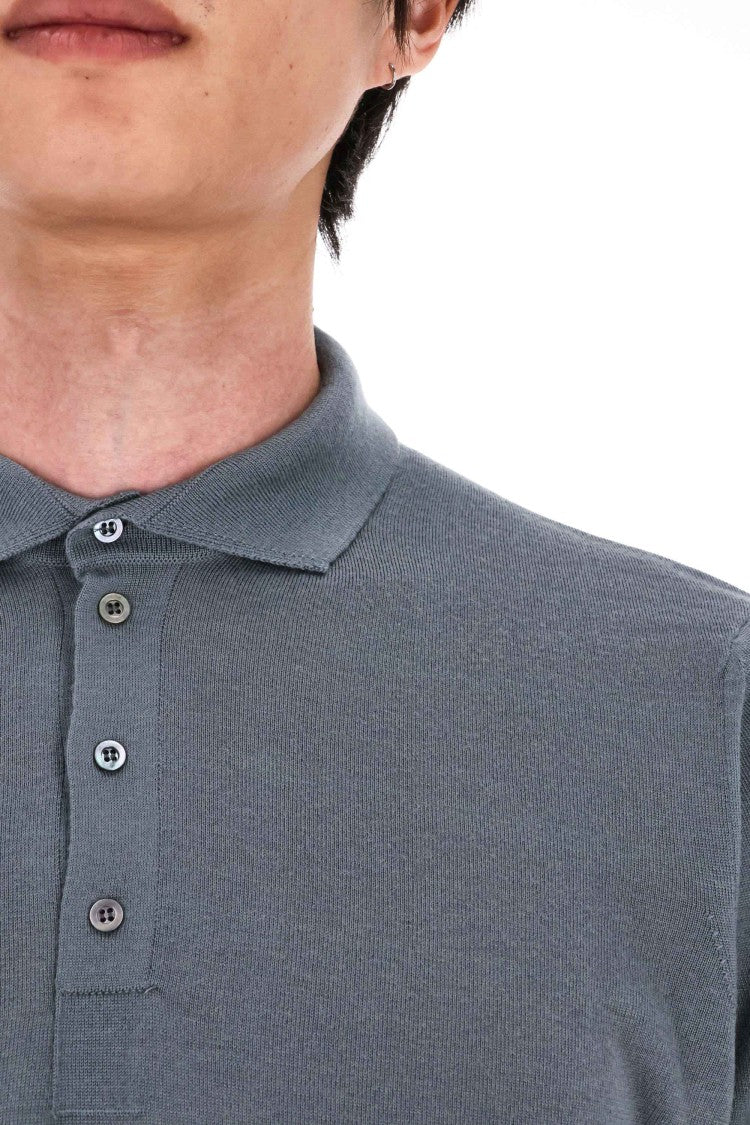 Drumohr Extrafine Super 140’S Wool Polo