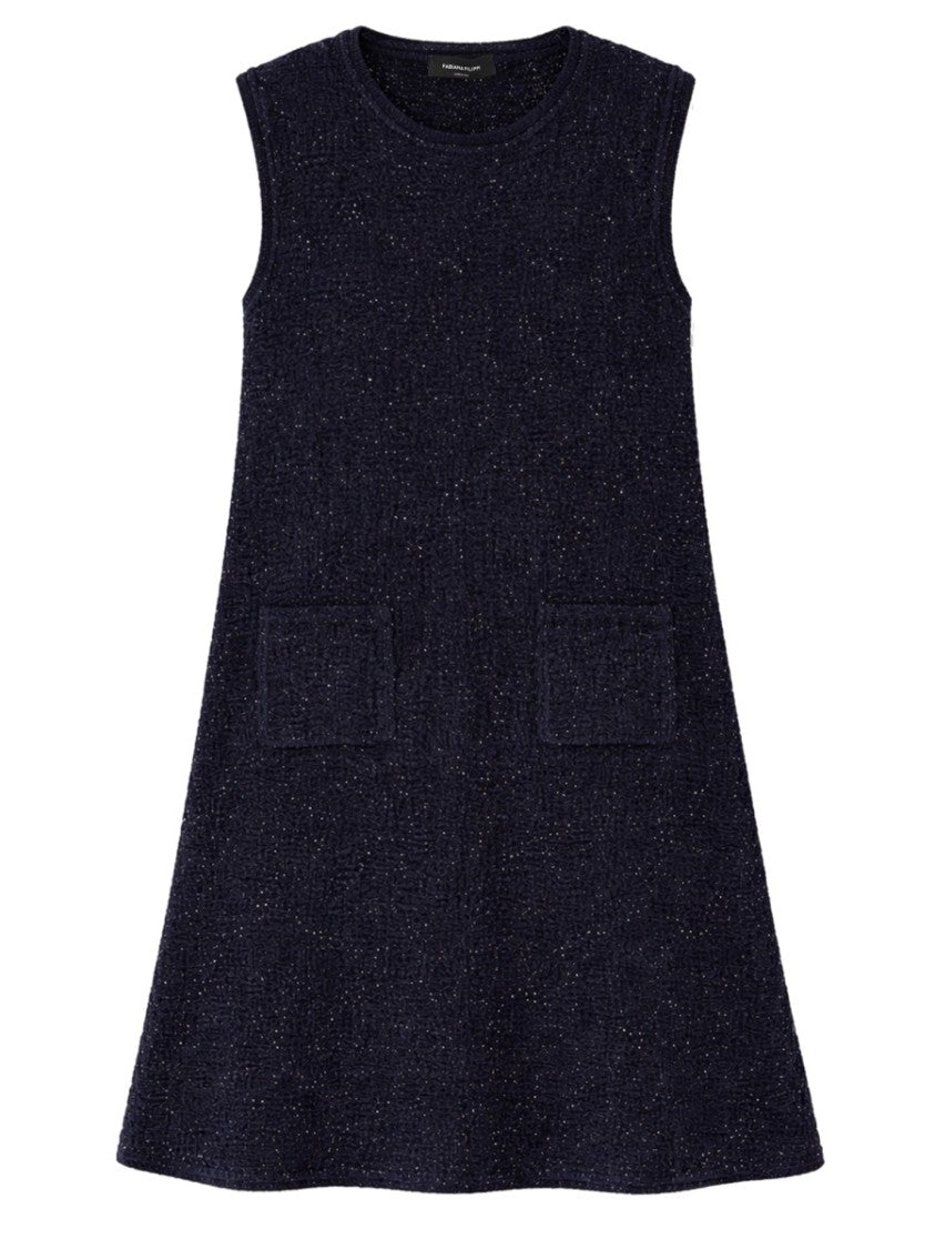 Fabiana Filippi Sleeveless A-Line Sequin Dress