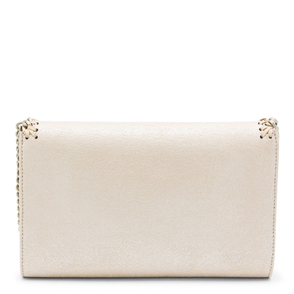 Stella Mccartney Gold Faux Leather Falabella Mini Crossbody Bag