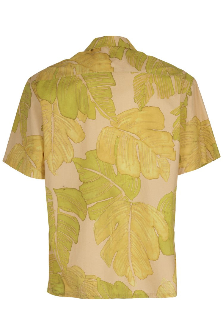 Amaranto Printed Cotton Shirt