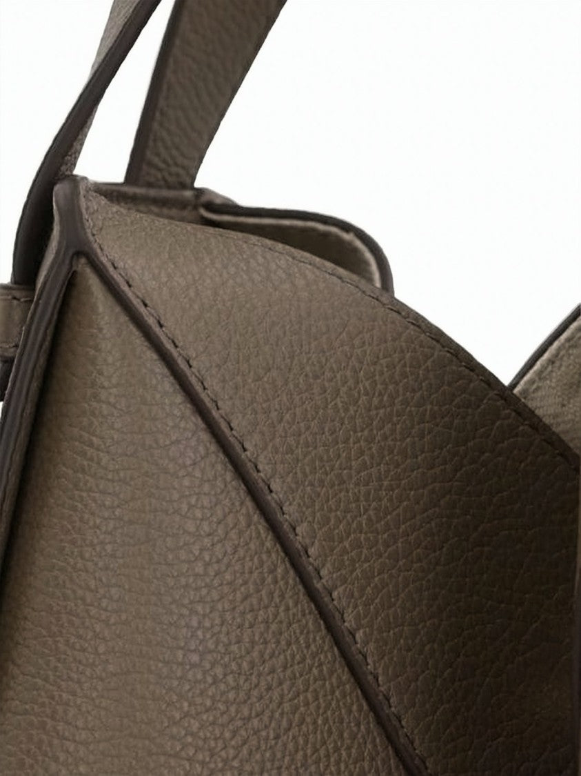 Loewe Textured Cow Leather Tote Bag