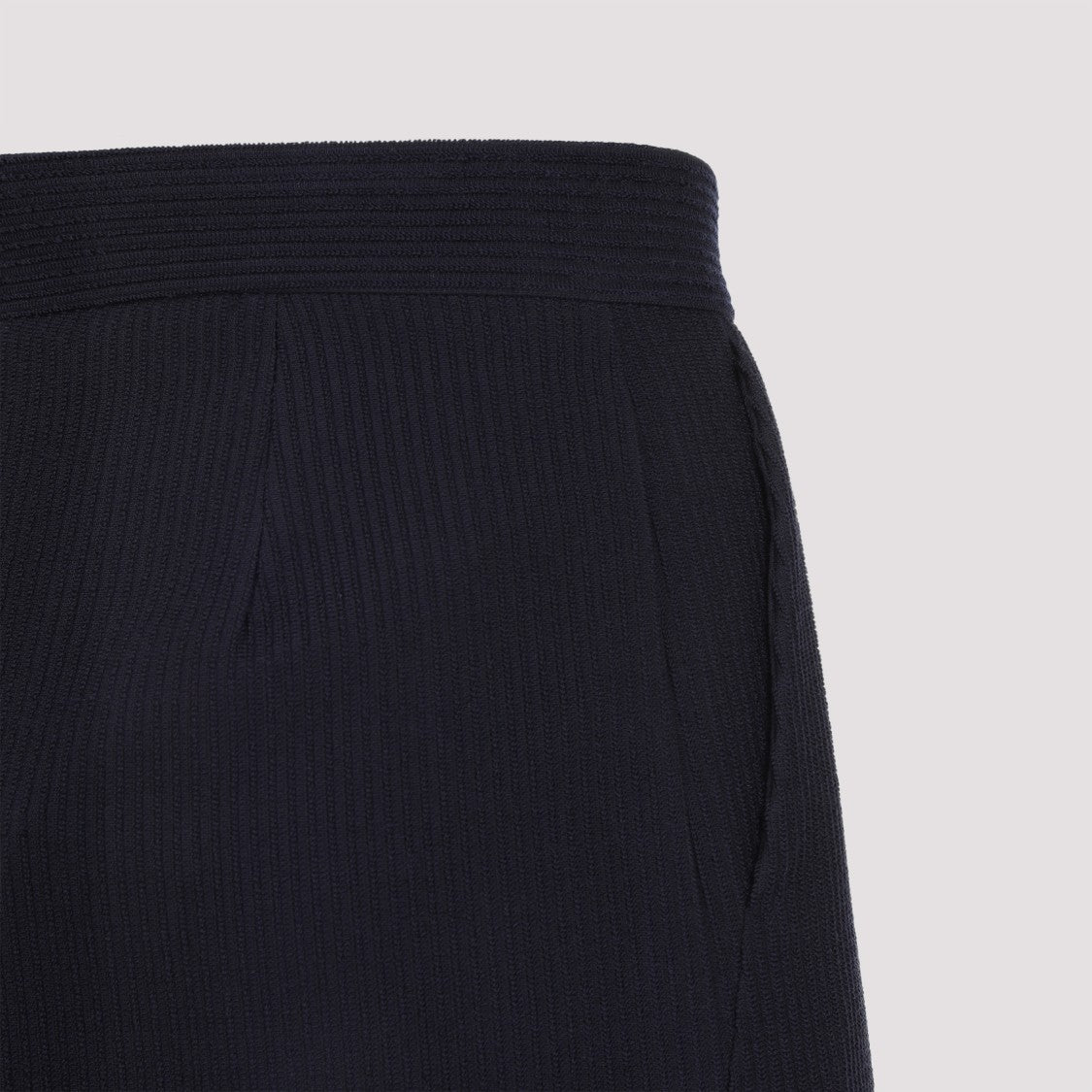 Max Mara Osol Blue Virgin Wool Pants